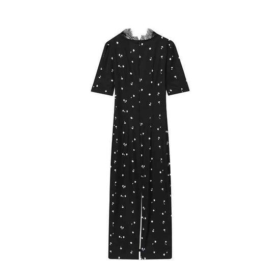 Women’s Lace Puff Sleeve Dress for Elegant Occasions