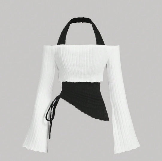 Street Fashion Halter Vest - Two-Piece Slim-Fit Short Top for Hot Girl Style - Florence Luxe