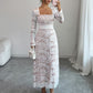 Elegant And High-end Lace Dress In European And American Style