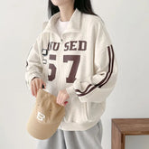 Design Sense Niche Couple Coat High Street Two Bars Raglan - Florence Luxe