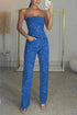 Shiny Vest Diamond Suit with Trousers for a Stunning Look - Florence Luxe