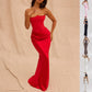 Slim Tube Top Long Dress Sexy Fashion Bandeau Backless Party Evening Dresses For Women Clothing - Florence Luxe