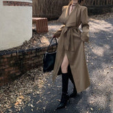 Casual Oversized Cardigan with Large Lapel for a Slimming Fit - Florence Luxe