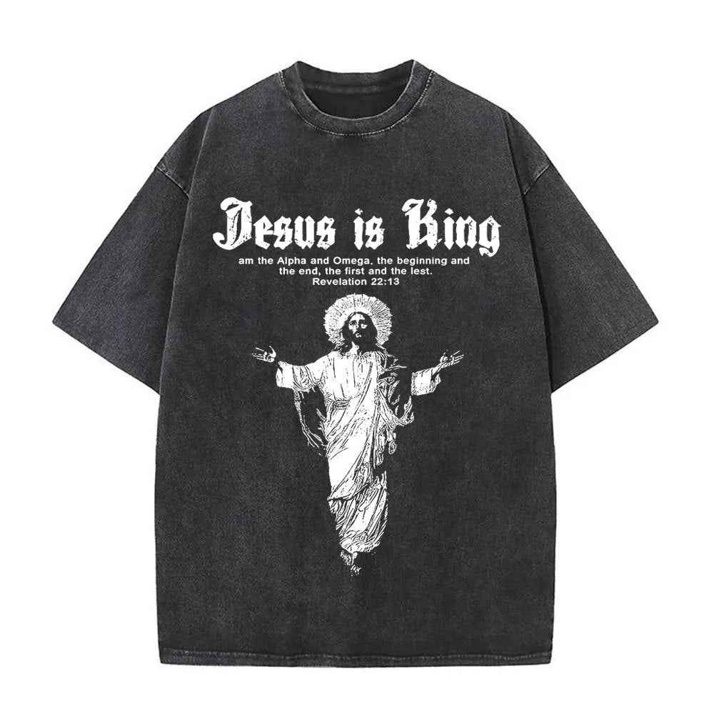 Christian Vintage Washed T-shirt - Jesus Forgive Them Father Design, Perfect Christian Jesus Forgive Them T-shirt