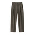 Loose Straight Black Casual Trousers Men