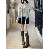 Handmade Ribbon Knitted Cardigan Coat For Women.