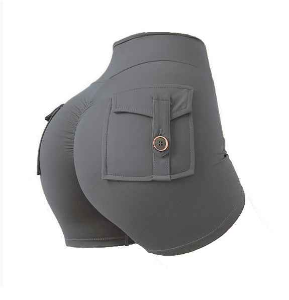 Workwear Peach Butt Lifting Fitness Shorts