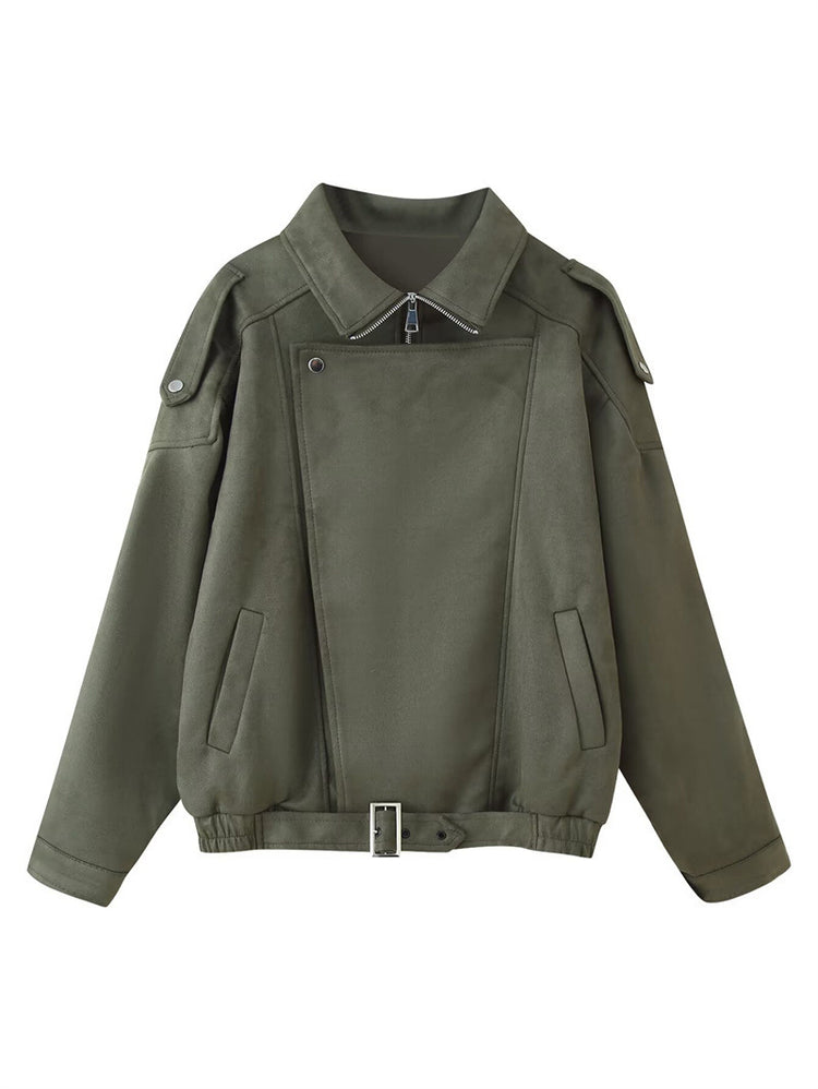 Maillard Retro Jacket Coat - Stylish Short Coat for Trendy Looks - Florence Luxe