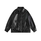 Retro Spring And Autumn New Leather Coat Coat Men&