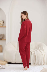 Womens Pajama Set Long Sleeve Sleepwear for Ultimate Comfort