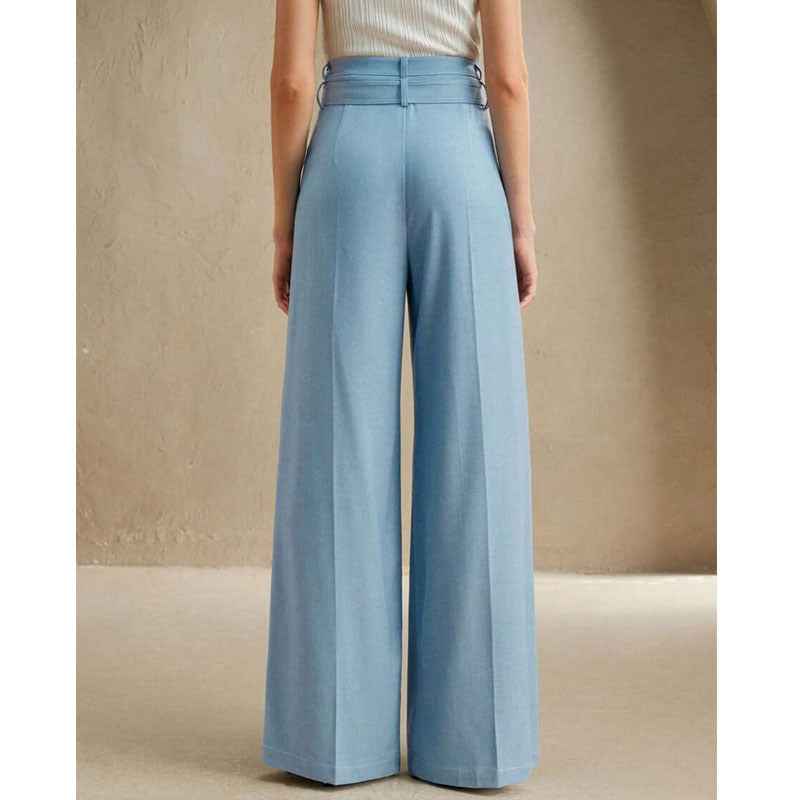 Wide-leg High Waist Jeans For Women