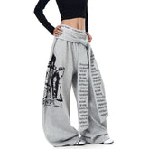 American Retro Lace Up Dress and Bandage Sweatpants Machete Collection - Florence Luxe