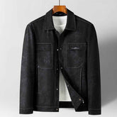 Lapel Multi-pocket Single-breasted Fashion Denim Jacket Coat