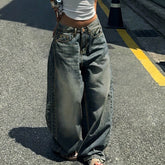 Versatile Wide-Leg Trousers with Casual Draggle-Tail Design - Florence Luxe