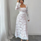 Elegant And High-end Lace Dress In European And American Style