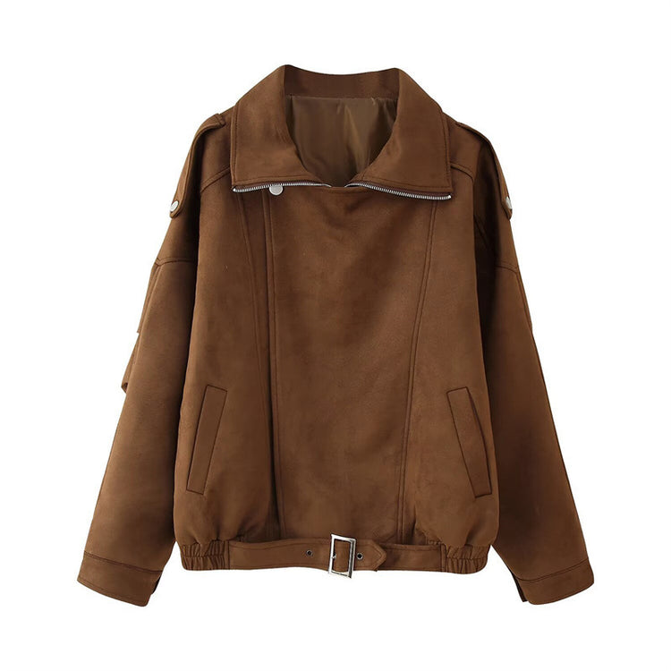 Maillard Retro Jacket Coat - Stylish Short Coat for Trendy Looks - Florence Luxe