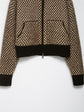 Loose Patchwork Knitting Coat For Women - Florence Luxe