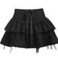 Niche Jk High Waist Mesh Skirt
