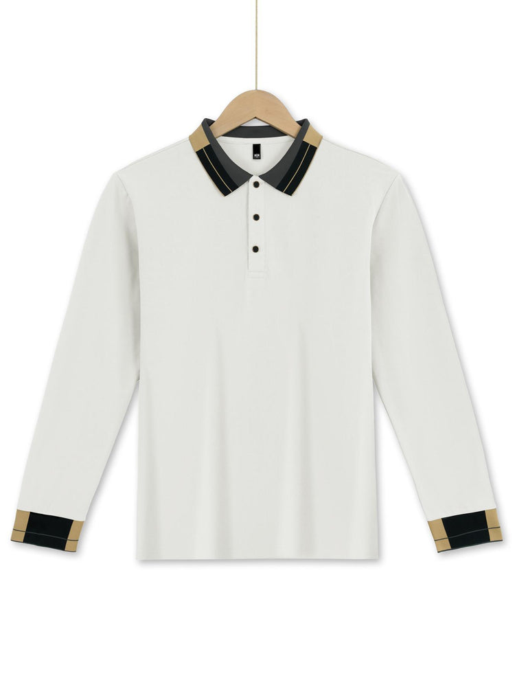 Long Sleeve Lapel Men&