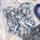 Girl Beach Tube Holiday Sleeveless Top