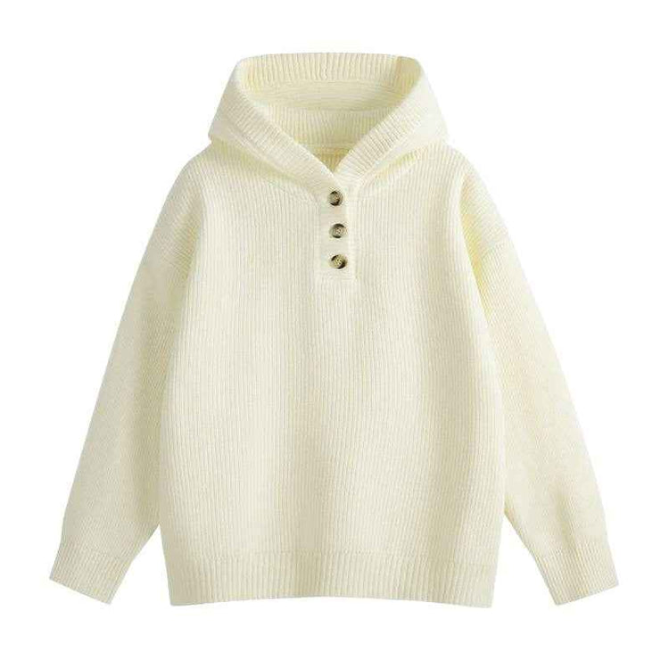 New Hooded Knitwear Sweater Men&