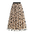 Fashion High Waist Mesh Skirt with Big Hem for Women - Florence Luxe
