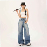 Fashionable Straight Jeans for Women - All-Match Style for Every Occasion