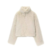 Artificial Fur Short Coat Jacket for Stylish Comfort
