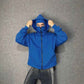 Double-layer Masked Hooded Loose Zip Men&