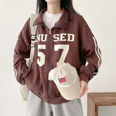 Design Sense Niche Couple Coat High Street Two Bars Raglan - Florence Luxe