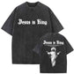 Christian Vintage Washed T-shirt - Jesus Forgive Them Father Design, Perfect Christian Jesus Forgive Them T-shirt