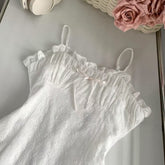 Small Pure Sleeveless Suspender Dress for Effortless Style - Florence Luxe