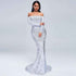 Strapless Long Sleeve Sequins Evening Dress for Parties - Perfect Strapless Sequins Evening Dress