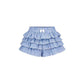 Summer Skirt Love Plaid Skirt Shorts Paired with Long Women&