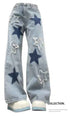 Retro Raw Edge Star Jeans for Women - Versatile Style and Comfort