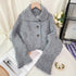 Knitted Cardigan Women - Lapel Single Breasted Casual Irregular Sweater Jacket - Florence Luxe