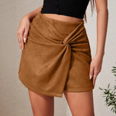 Heap Pleated Half-Length Shorts Skirt for Women - Florence Luxe
