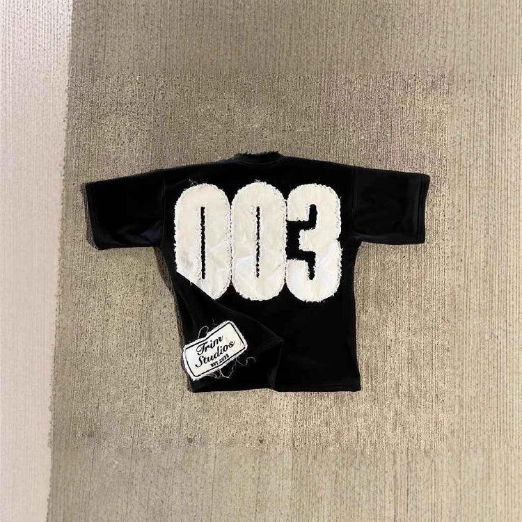 Loose Round Neck Ins Short Sleeve Top