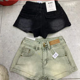 American Retro Denim Shorts Women&