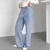 All-Matching Wide Leg Jeans for Women - Stylish and Versatile Fashion Essential