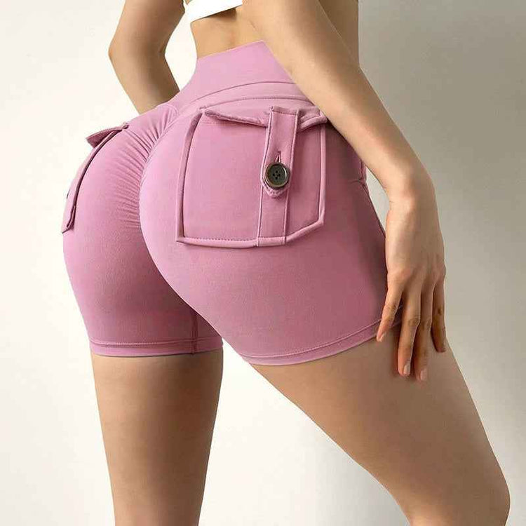 Workwear Peach Butt Lifting Fitness Shorts