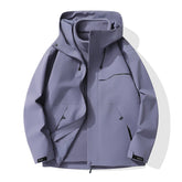 Outdoor Waterproof Jacket Men - Cotton Coat for All Weather Conditions - Florence Luxe