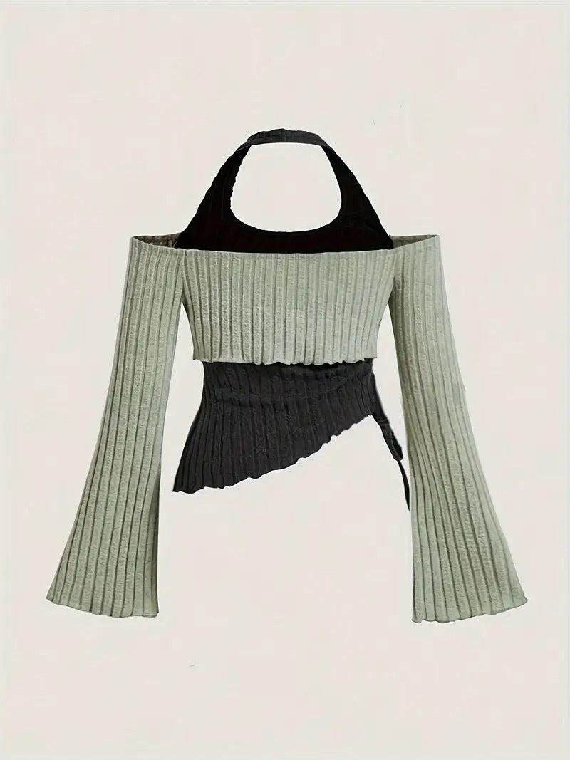 Street Fashion Halter Vest - Two-Piece Slim-Fit Short Top for Hot Girl Style - Florence Luxe