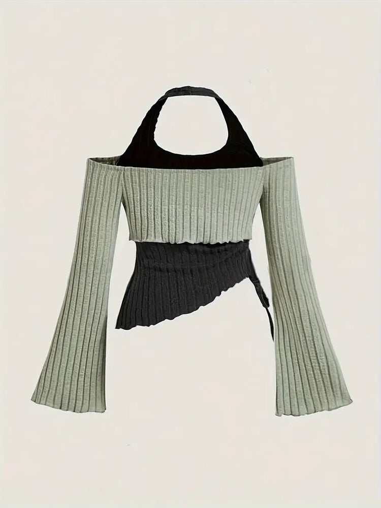 Street Fashion Halter Vest - Two-Piece Slim-Fit Short Top for Hot Girl Style - Florence Luxe